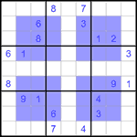 Виндоку 9х9 #44 очень трудный