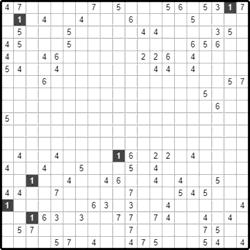 Филиппинский кроссворд #1174 “Город”