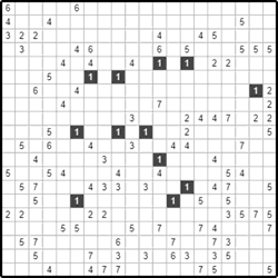 Филиппинский кроссворд #919 “Взгляд”