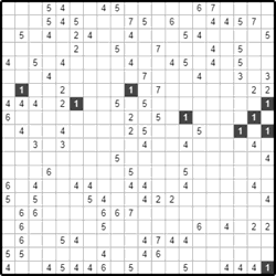 Филиппинский кроссворд #910 “Качели”