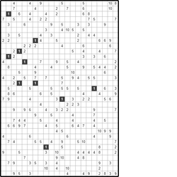 Филиппинский кроссворд #909 “Балерина”