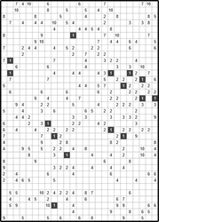 Филиппинский кроссворд #932 “Танцовщица”