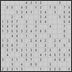 Японская мозаика #1145 “Ноты”