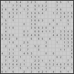 Японская мозаика #1025 “7 часов”