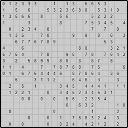 Японская мозаика #990 “Пальма”