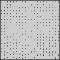 Японская мозаика #1139 “Кости”