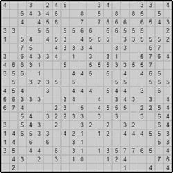 Японская мозаика #1173 “Гарфилд”