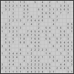 Японская мозаика #1024 “Снеговик”