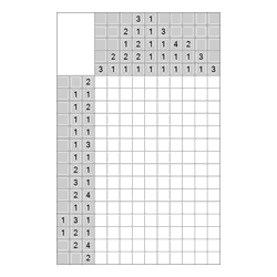 Японский кроссворд #1109 “Елка”