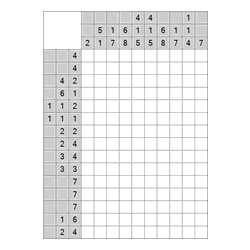 Японский кроссворд #1068 “Джентльмен”