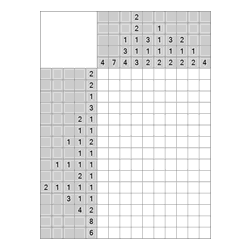 Японский кроссворд #1134 “Груша”