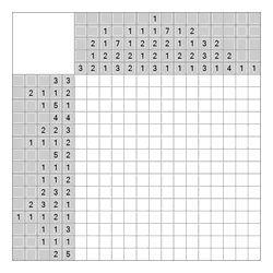 Японский кроссворд #1033 “Мышка”