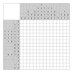 Японский кроссворд #1022 “Драже”