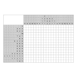 Японский кроссворд #1084 “Герб”