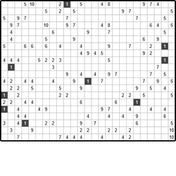 Филиппинский кроссворд #945 “Акула”