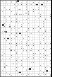 Филиппинский кроссворд #956 “Тираннозавр”