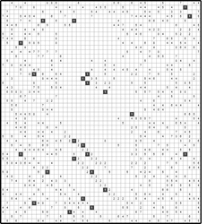 Филиппинский кроссворд #973 “Рембрандт”