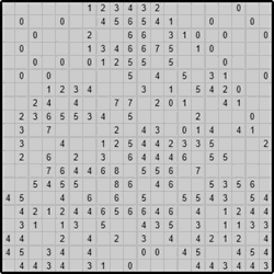 Японская мозаика #1079 “Велосипедист”