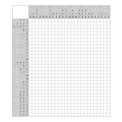 Японский кроссворд #1102 “Олень”