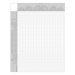 Японский кроссворд #1064 “Весы”