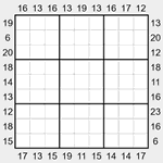 Судоку-рама 9х9 #174