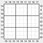 Судоку-рама 9х9 #177