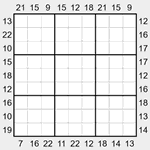 Судоку-рама 9х9 #179