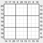 Судоку-рама 9х9 #183