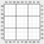 Судоку-рама 9х9 #184