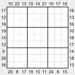 Судоку-рама 9х9 #187