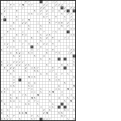 Филиппинский кроссворд #992 “Бантик”