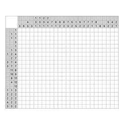 Японский кроссворд #1132 “Жук”