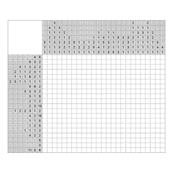 Японский кроссворд #1154 “Футбол”