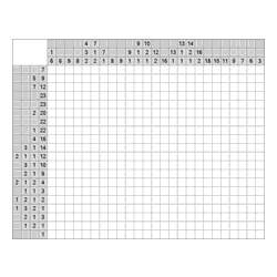 Японский кроссворд #1090 “Киви”