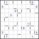 “Соседи” 9х9 #264 трудный