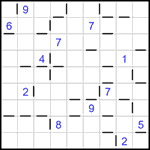 “Соседи” 9х9 #257 очень трудный