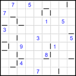 “Соседи” 9х9 #258 очень трудный