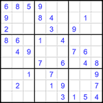 Судоку 9х9 #1478 легкий