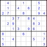 Судоку 9х9 #1495 легкий