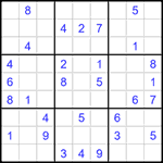 Судоку 9х9 #1437 средний