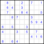 Судоку 9х9 #1452 средний