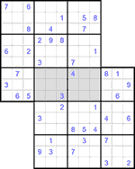 Судоку-сэнсэй #22 средний