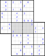 Судоку-сэнсэй #23 средний