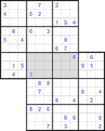 Судоку-сэнсэй #25 средний