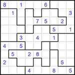 Судоку-пазл 9х9 #319 очень трудный