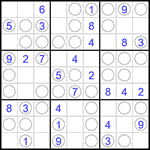 Судоку “Чет-нечет” 9х9 #262 легкий