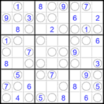 Судоку “Чет-нечет” 9х9 #263 легкий