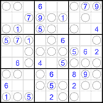 Судоку “Чет-нечет” 9х9 #265 легкий