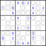 Судоку “Чет-нечет” 9х9 #262 средний