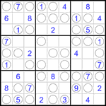 Судоку “Чет-нечет” 9х9 #263 средний